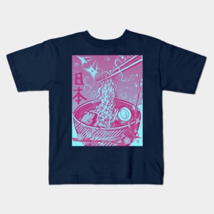 A bowl of Ramen Kids T-Shirt